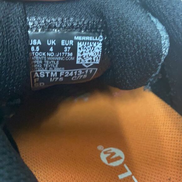 NWOT Merrell steel toe Fullbench 2 SD Shoes 6.5 Men 8 Women - Picture 5 of 5